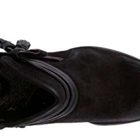 BORN B.O.C AMBER BLACK ANKLE BOOTS WOMENS - Picture 3 of 4